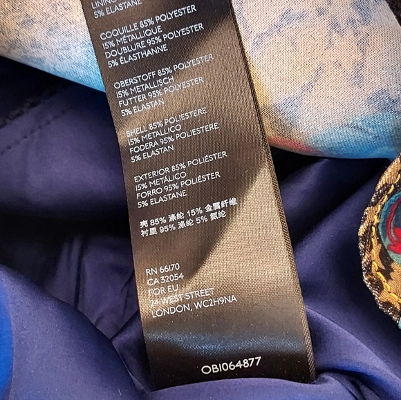 Anthropologie Sleeveless Metallic Jacquard Peplum Top Blouse Size 4 NEW NWT - Picture 9 of 10